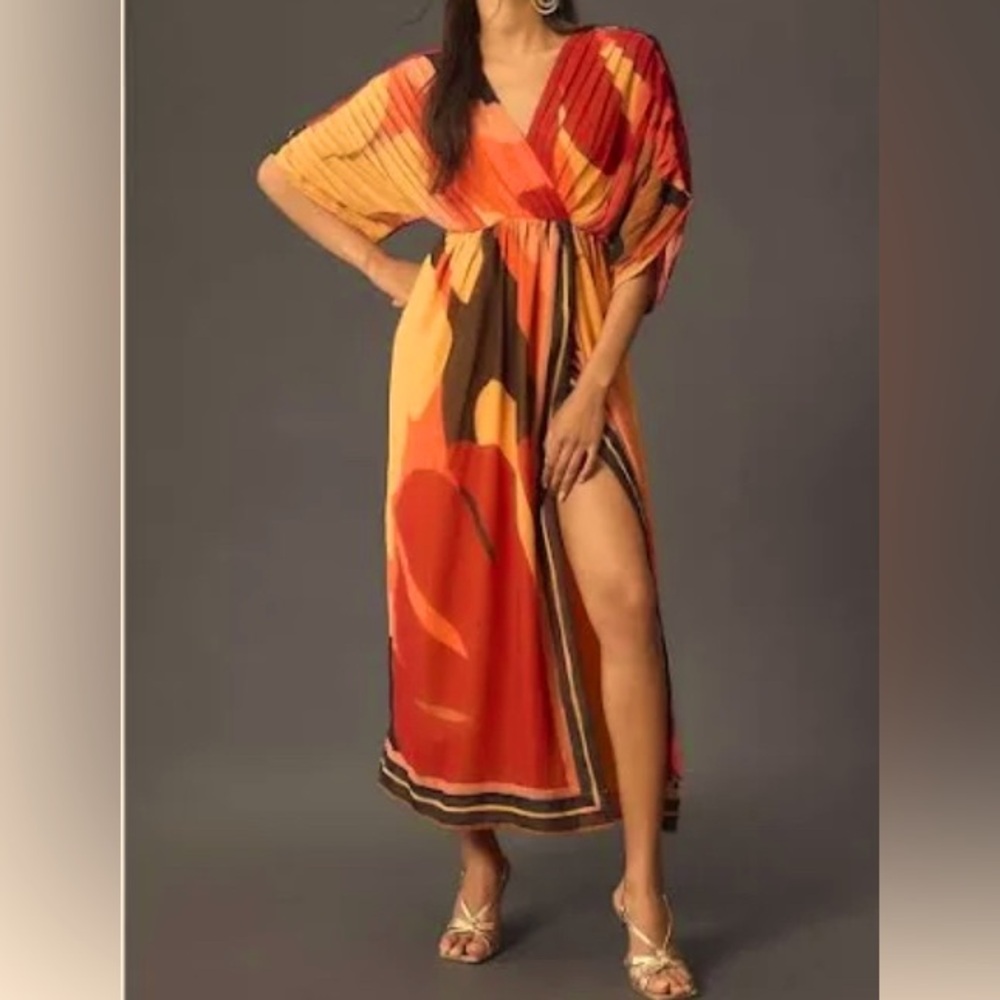 Farm Rio by Anthropology Long Dress